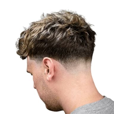 Coupe casquette + taper