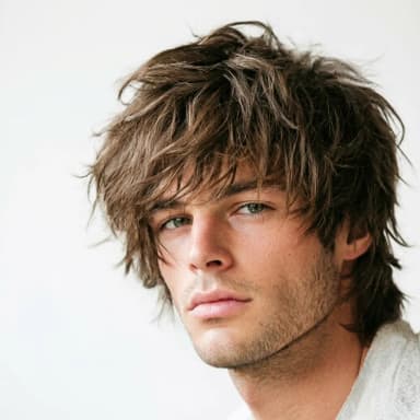 Wolf cut