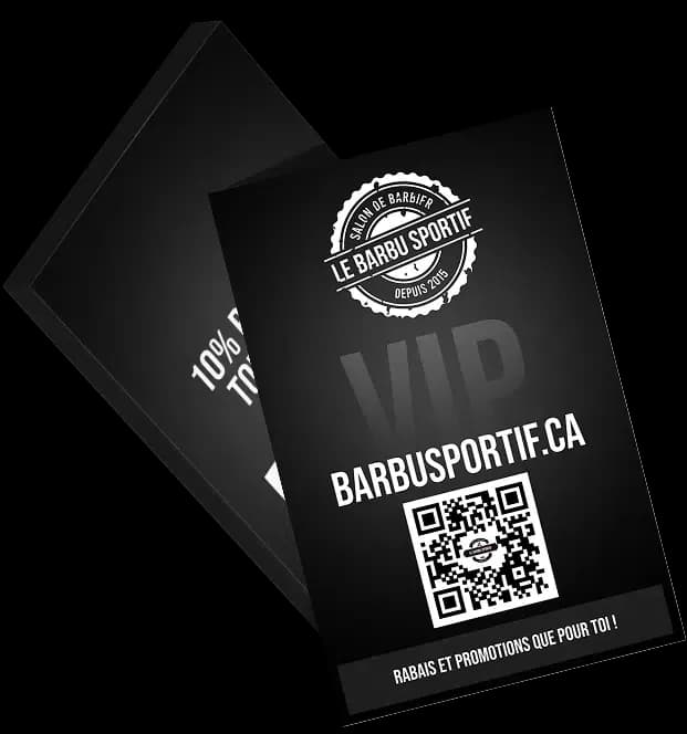 Carte VIP Le Barbu Sportif